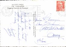 CPSM Juan Les Pins Plages Du Casino Et Du Provencal