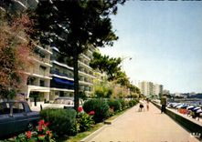 CPSM Juan Les Pins La Promenade Du Soleil