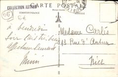 CPA Lantosque Vue Generale