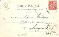 CPA Lantosque Vue Generale