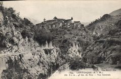 CPA Lantosque Vue générale