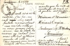 CPA Lantosque Vue Generale