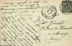 CPA Levens Vue Generale Et Le Mont Vial Ligne du tram