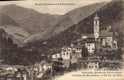 CPA Luceram Nouvelle Route De Peira Cava