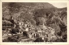 CPA Luceram Vue Generale