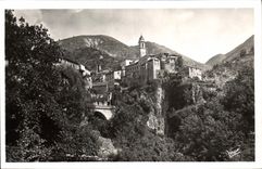 CPA Luceram Vue D'Ensemble