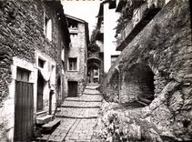 CPSM Luceram Vieille Rue Pittoresque