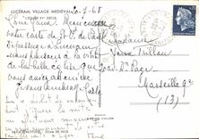 CPSM Luceram Village Medieval L'Eglise