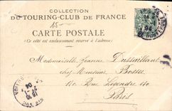 CPA Menton Vue générale