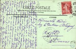 CPA Menton Et Garavan Vue Prise De La Frontiere Italienne