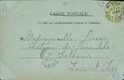 CPA Souvenir De Menton Les Rochers rouges