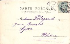 CPA Menton Vue prise De La Jetee