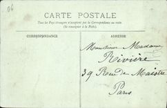 CPA Menton Vue Prise Du Boulevard