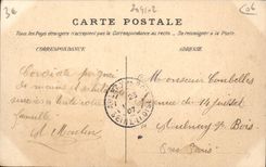 CPA Menton Vue Prise De Garavan