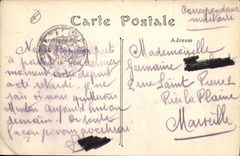 CPA Menton Le Pont Saint Louis