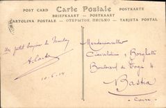 CPA Menton Vue Sur Garavan