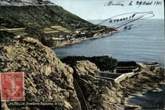 CPA Menton Frontiere Italienne Le Cap