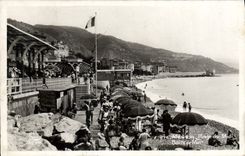 CPA Menton Plage Du Midi