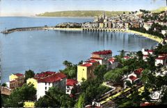 CPA Menton Vue Generale