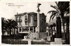 CPA Menton Monument Aux Morts