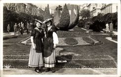 CPA Menton Les Fetes Du Citron