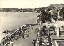 CPSM Menton La Promenade Du Casino Le Cap Martin