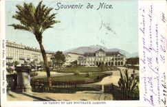 CPA Nice Le Casino Et Les Nouveaux Jardins