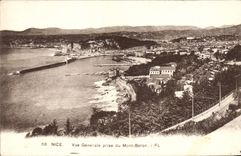 CPA Nice Vue Generale Prise Du Mont Boron