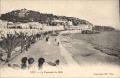 CPA Nice La Promenade Du Midi