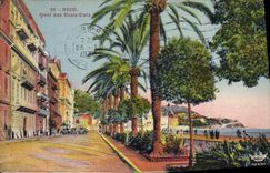CPA Nice Quai Des Etats Unts