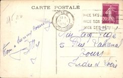 CPA Nice Quai Des Etats Unts