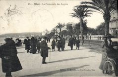 CPA Nice La Promenade Des Anglais