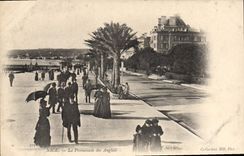 CPA Nice La Promenade Des Anglais