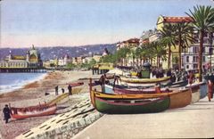CPA Nice Le Quai Des Etats Unis