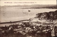 CPA Nice Le Pont Le Chateau Et La Pointe De La Californie