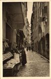 CPA Nice La Rue Des Bouchers