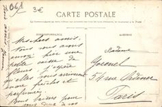 CPA Nice Monument Leon Gambetta Par Maubert