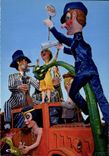 CPSM Nice Carnaval Chicago 1925 Pignataro