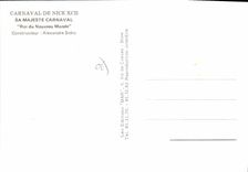 CPSM Nice Carnaval XCII Roi Du Nouveau Monde Sidro