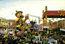 CPSM Nice Carnaval Boire Rire Et Manger