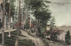 CPA Peira Cava Entree Du Parc