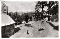 CPA Sospel Peira Cava Sous La Neige