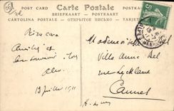 CPA Peira Cava hôtel Bellevue et Victoria Victor Elia