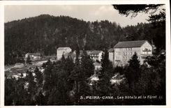 CPA Peira Cava Les Hotels Et La Foret