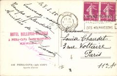 CPA Peira Cava Sports D'Hiver ski luge