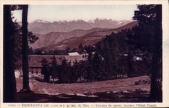 CPA Peira Cava terrains de sports hotel Truchi