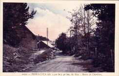 CPA Peira Cava Route De I'Authion