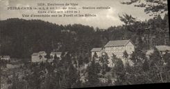 CPA Peira Cava vue générale