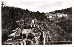 CPA Peira Cava Panorama Vu De La Roche Plate