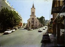 CPSM Roquebrune Cap Martin L'Eglise St Joseph à Carnoles
